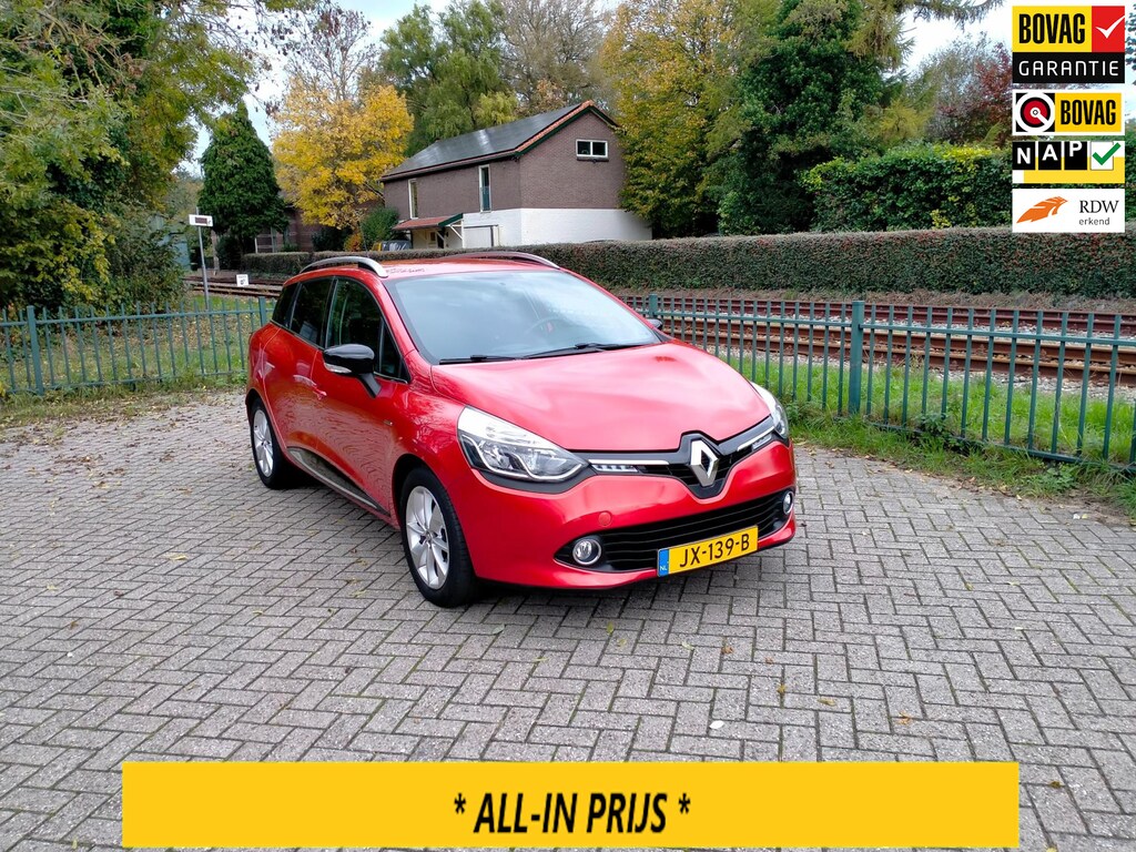 Renault Clio Estate 0.9 TCe Limited airco navi lage km ALLINPRIJS