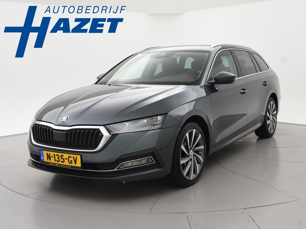 Skoda Octavia Combi 1.5 e-TSI AUT. + 18 INCH | ADAPTIVE CRUISE | LED | VIRTUAL COCKPIT | SFEERVERLICHTING | CAMERA | CARPLAY | STOELVERW.