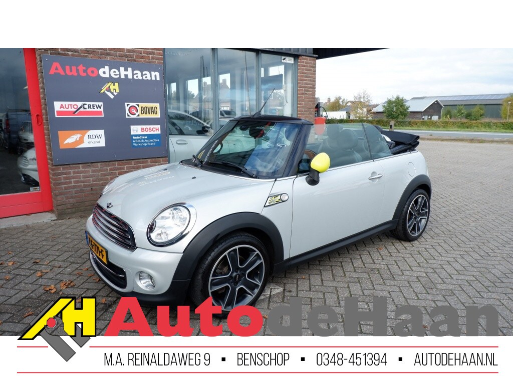 MINI Cooper Mini Cabrio 1.6 Chili Leer/Xenon/Clima/17"/Cruise/Stoelv.