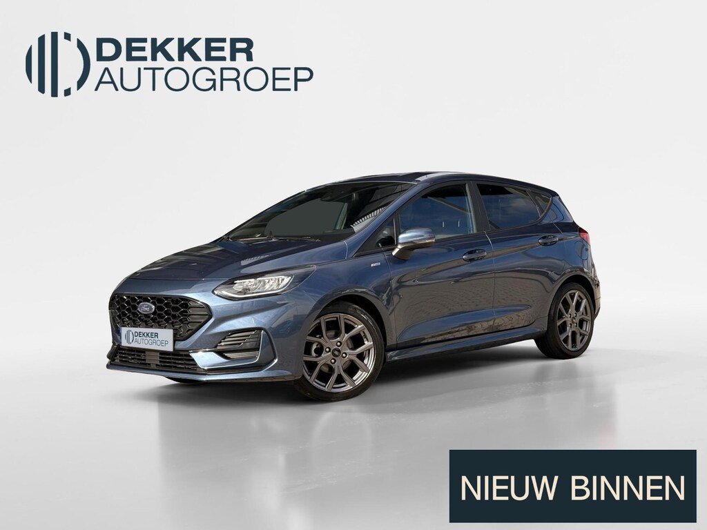 Ford Fiesta 1.0 EcoBoost Hybrid ST-Line Winter Pack I Apple Carplay/Android Auto I Lichtmetalen Velgen I LED Verlichting I