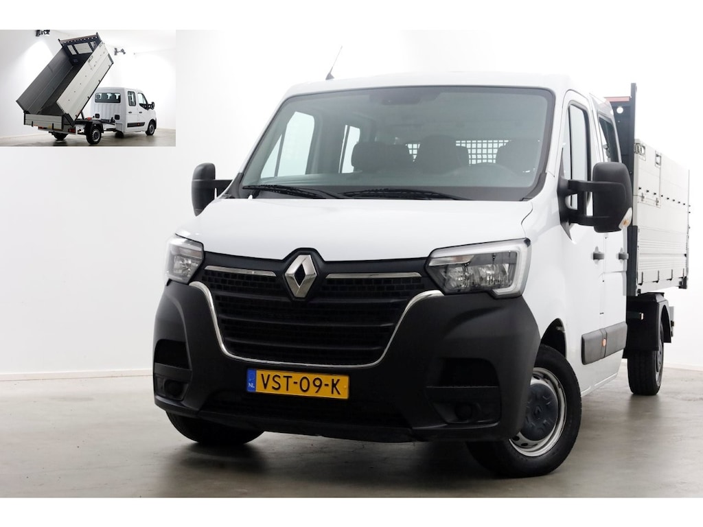 Renault Master T35 2.3 dCi 145pk L3 D.C. Kipper met hoge boorden 11-2022