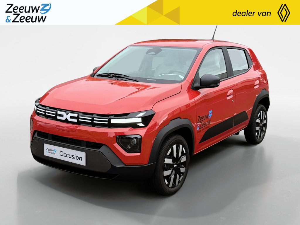Dacia Spring Expression 65 26.8 kWh *Parkeersensoren*Tel Bluetooth*Cruise Control*| Rijdende demonstratie auto | Vraag naar de juiste kilometerstand |