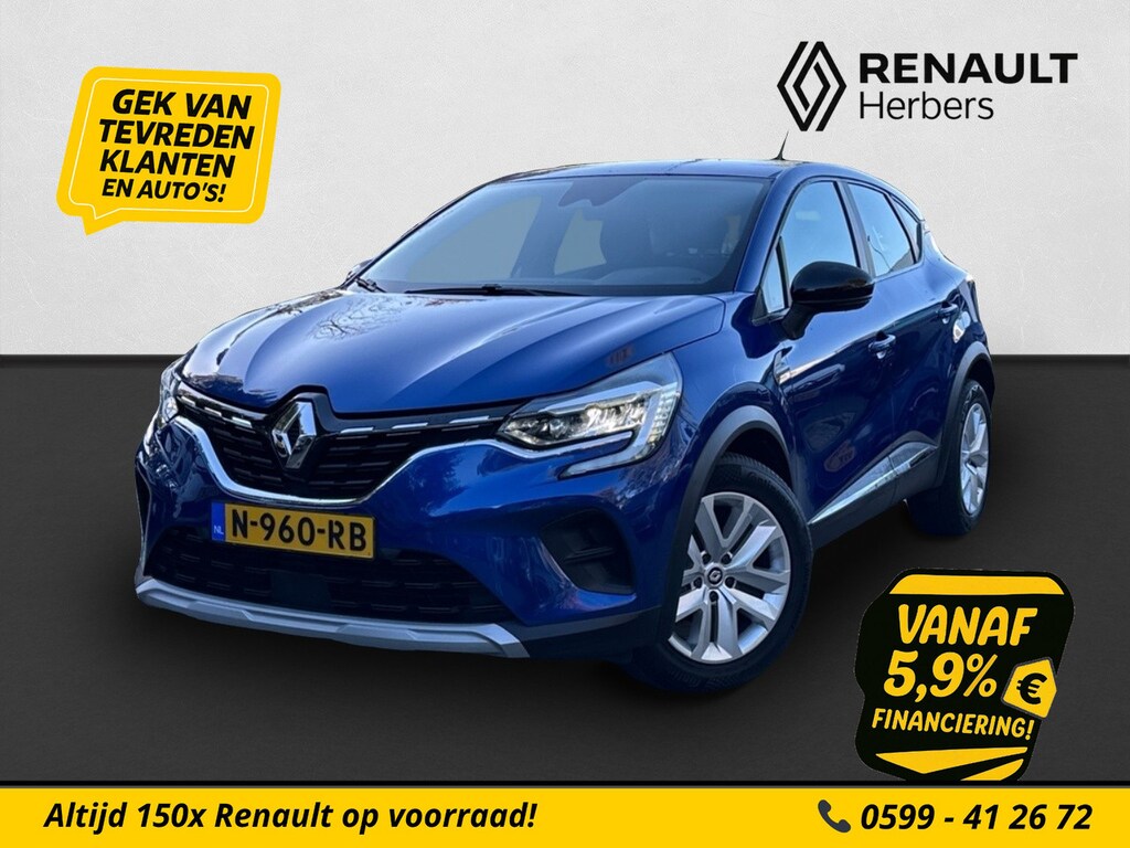 Renault Captur 1.0 TCe 90 Zen / CARPLAY / CRUISE / AIRCO CRUISE / STOELVERW. / APPLE CARPLAY / ANDROID AUTO