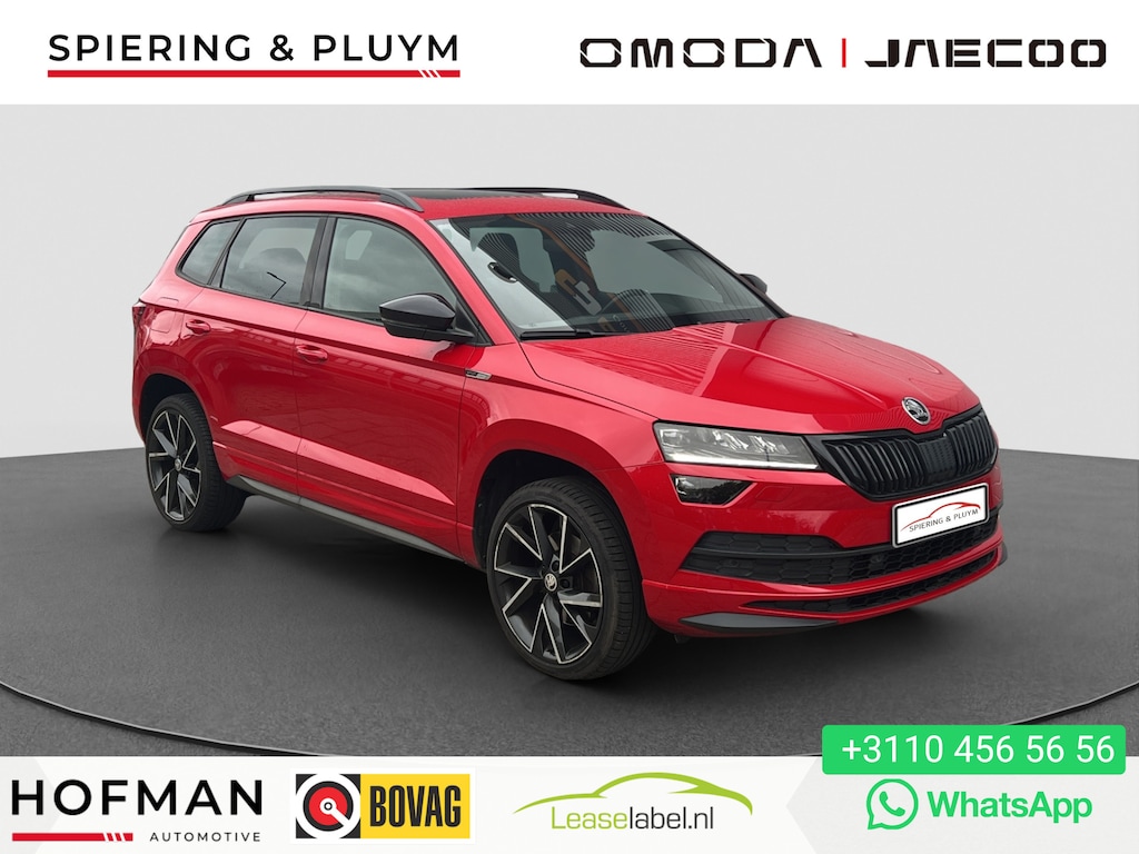 Skoda Karoq 1.5 TSI ACT Sportline Business | Pano | Adaptive | Trekhaak | Canton | Dodehoek det. |