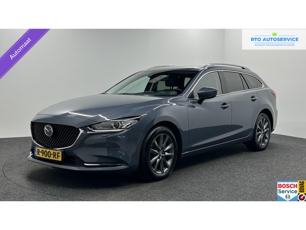 Mazda 6 Sportbreak 2.0 SkyActiv-G 165 Business LEER CAMERA ECC ADAP CRUISE LM.