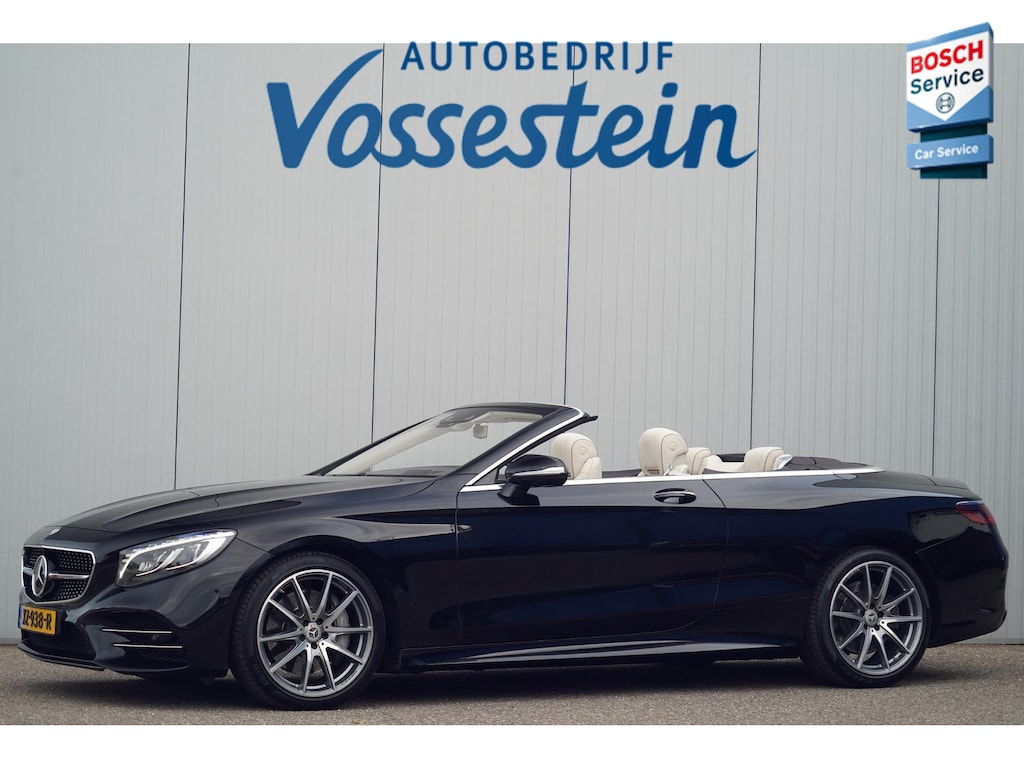 Mercedes-Benz S-klasse Cabrio 560 Premium Plus / AMG Line / Nachtzicht / Head-Up / Burmester / Zeer Compleet!