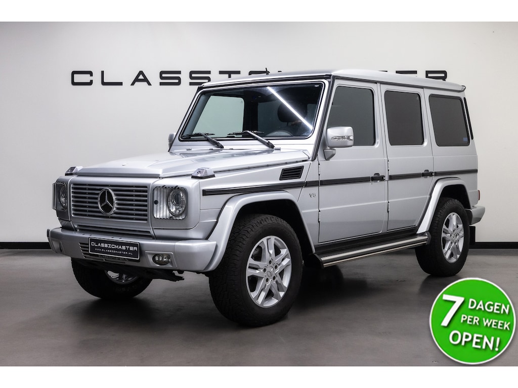 Mercedes-Benz G-klasse 500 St.Wagon Btw auto, Fiscale waarde € 22.000,- (€ 57.809.92 Ex B.T.W) DEALER AUTO YOUNGTIMER !