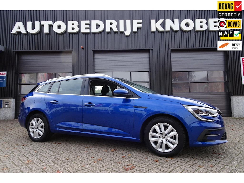 Renault Megane Estate 1.3 TCe 140 Equilibre, NL AUTO, NAP, 1E EIGENAAR, 1700KG TREKGEWICHT, CARPLAY, LED, PDC