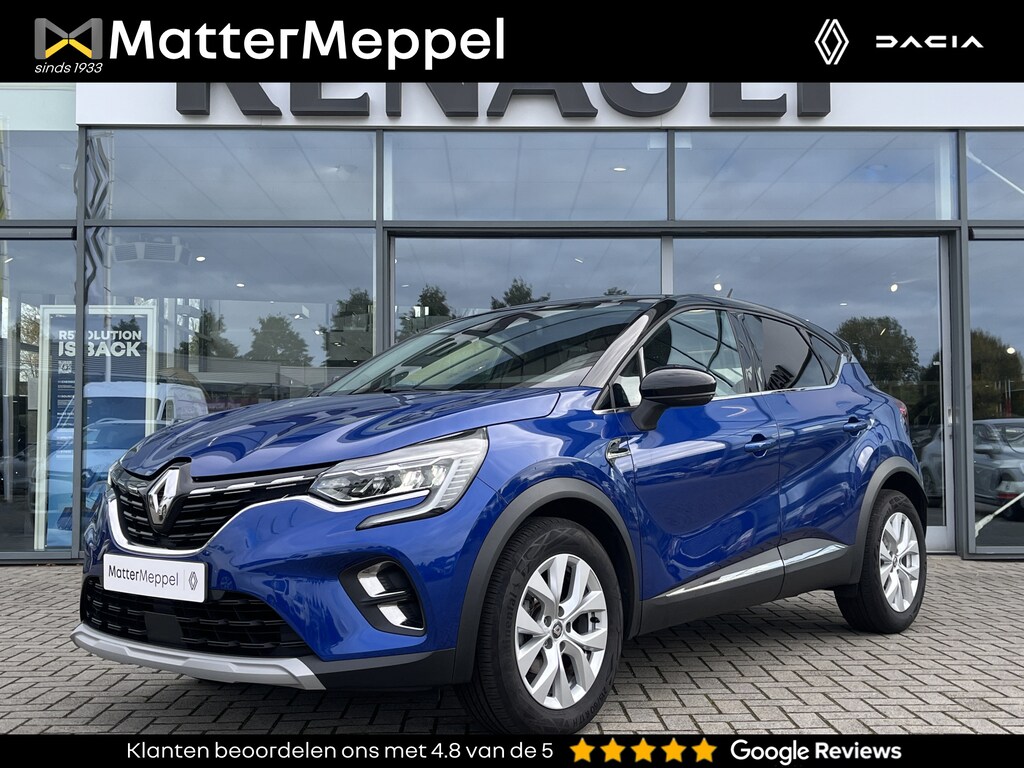 Renault Captur 1.0 TCe 100 Intens | NL Auto | Navigatie | Climate Control | Parkeersensoren | Keyless | Lichtmetaal | Apple CarPlay / Android Auto