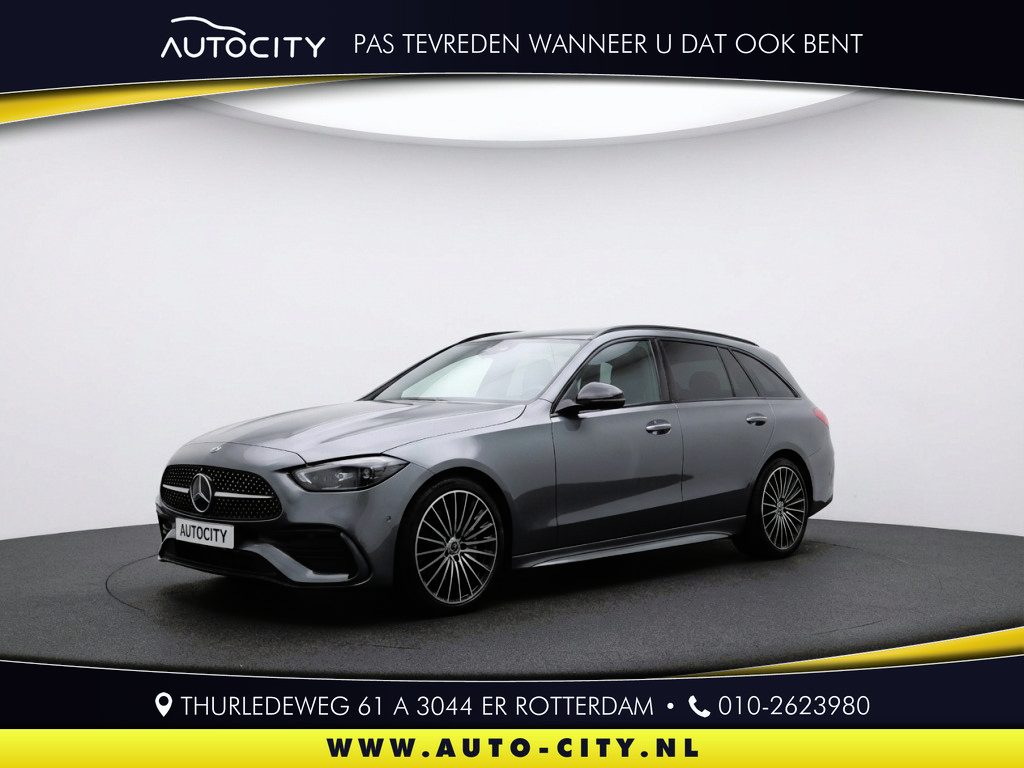 Mercedes-Benz C-klasse Estate 200 Edition AMG Line Panorama l Trekhaak l Burmester Audio