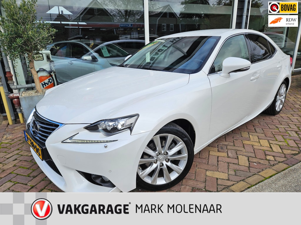 Lexus IS 300h Luxury Sport Line,leder,memory stoelen,mooie auto
