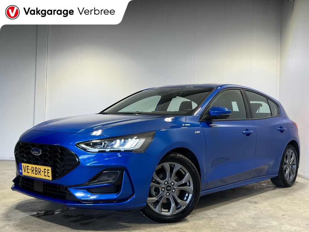 Ford Focus 1.0 EcoBoost Hybrid ST Line | Navigatie/Android/Apple Carplay | LMV 17" | Parkeersensoren V+A | Cruise Control | Airco |