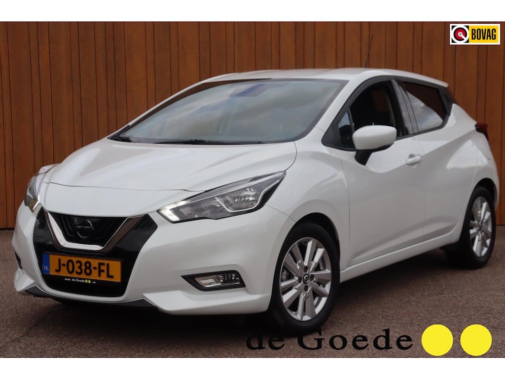 Nissan Micra 1.0 IG-T N-Connecta Org.NL a.camera parelmoer