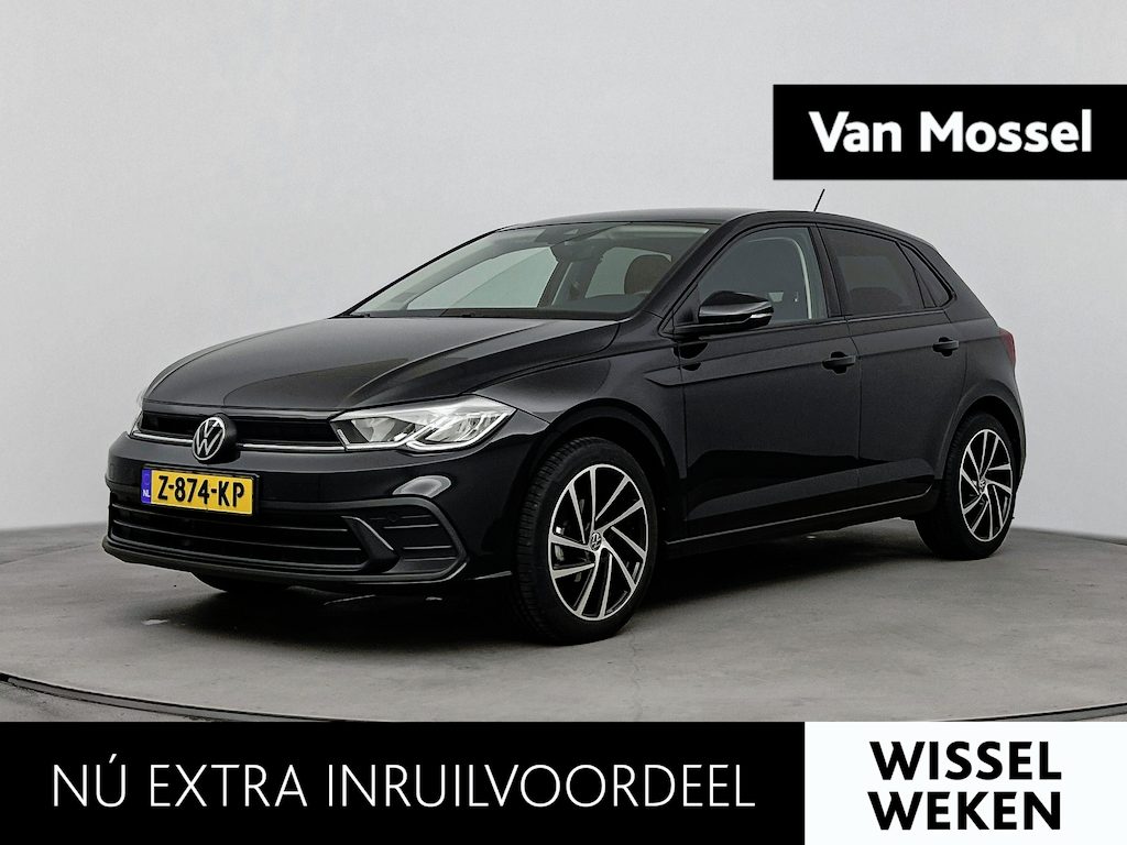 Volkswagen Polo 1.0 TSI Life Edition AUTOMAAT | CAMERA | STOELVERWARMING | APPLE CARPLAY / ANDROID AUTO | CLIMATE CONTROL | PARKEERSENSOREN | 17" VELGEN |