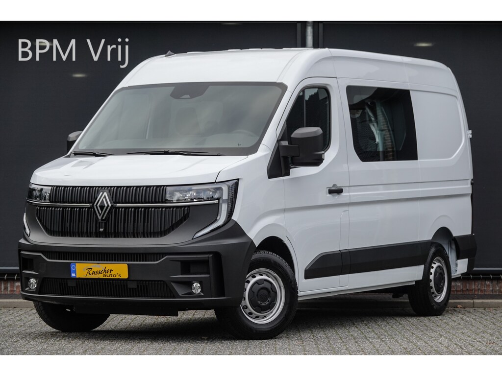 Renault Master T35 | 2.0Dci 150Pk | L2H2 Dubbele Cabine | 6-Persoons | LED