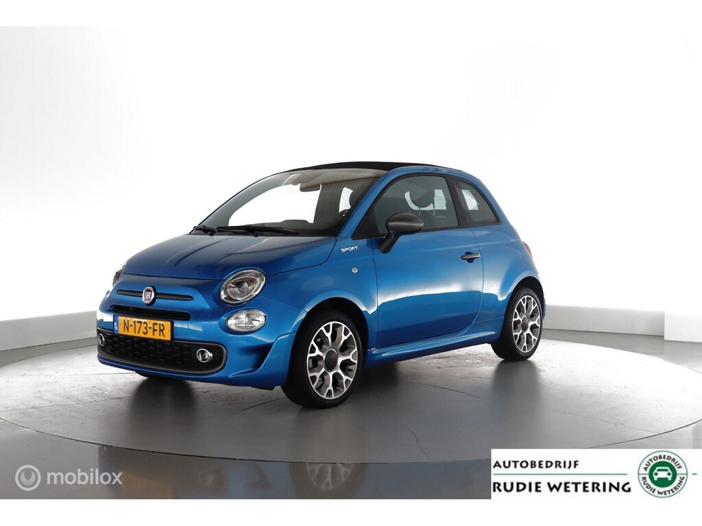 Fiat 500C 1.0 Hybrid Sport dab|applecarplay|cruise|pdc|lmv16