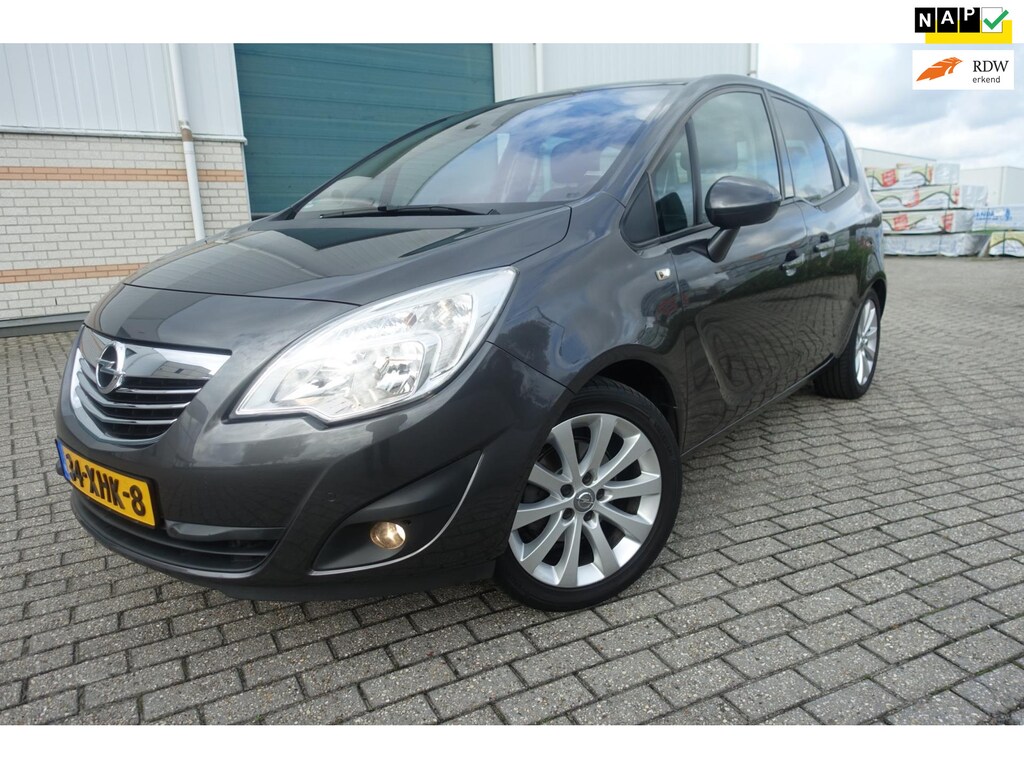 Opel Meriva 1.4 Turbo Cosmo - pan.dak- afn trekhaak - lm velgen - navi - privatglas