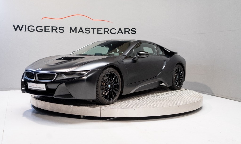 BMW i8 Hybrid 362 PK,Edition Protonic Frozen Black, Harman Kardon, Head-up, 20 Inch,