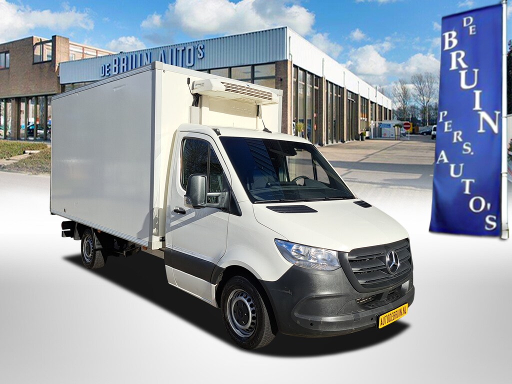 Mercedes-Benz Sprinter 314 CDI AUTM. EURO 6 KOELWAGEN / VRIESWAGEN THERMO KING Airco Achteruitrijcamera Verwarmdevoorstoel