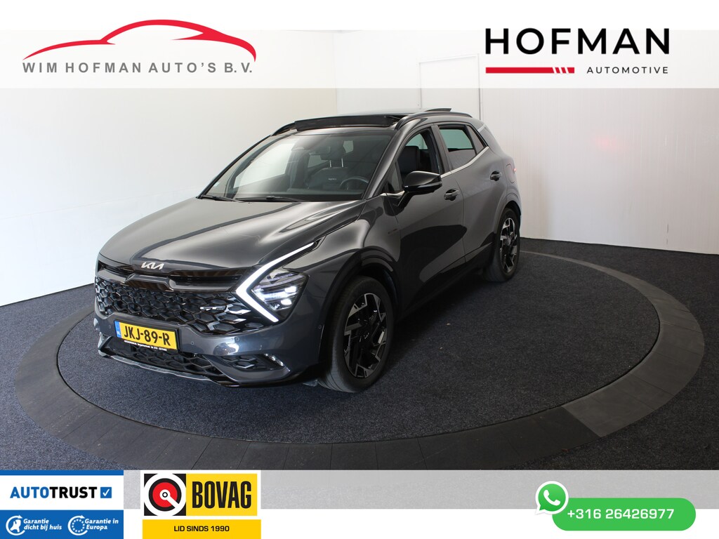 Kia Sportage 1.6 T-GDi Plug-in Hybr AWD 266Pk GT-PlusLine Pano 360° Cam Dhoek EL aKlep