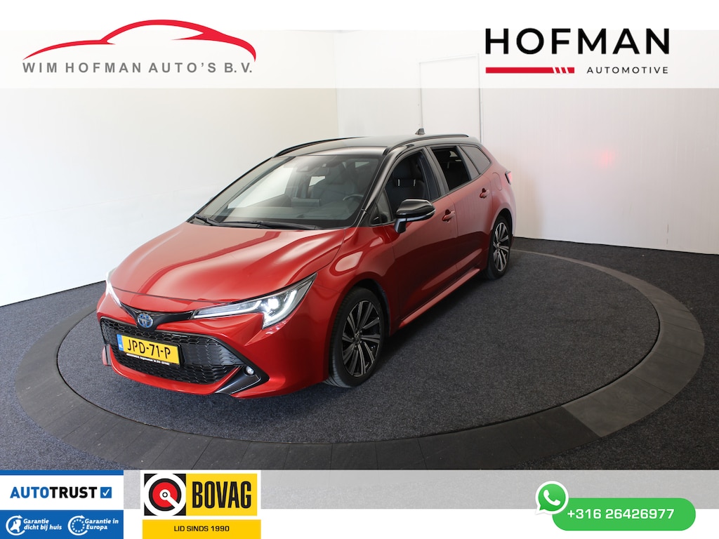 Toyota Corolla 1.8 Hybrid Premium Bi-Tone Head-Up Virtual EL aKlep Cam Cruise Stoel + Stuur Ver Navi