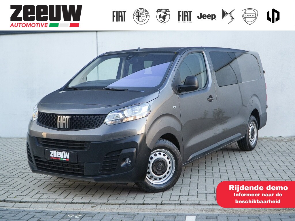 Fiat Scudo 2.0 MultiJet L3H1 DC 145PK | Automaat | 6zits | Camera | Navi |