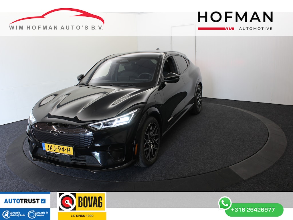 Ford Mustang Mach-E 487 Pk GT Extended AWD 98 kWh 487PK Pano B&O 360° Cam Vol Leder El-Stoelen + A-klep