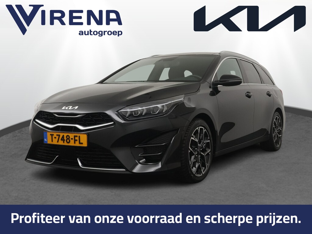 Kia Ceed Sportswagon Automaat 1.5 T-GDi GT-Line Automaat - Automatische achterklep - Schuif/Kantel dak - Apple Carplay/Android Auto - Adaptive cruise control - Keyless entry - Fabrieksgarantie t/m 30-06-2030
