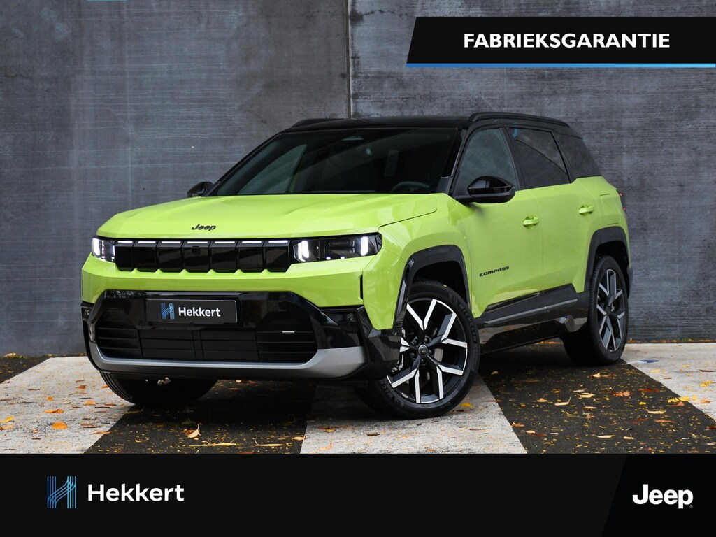 Jeep Compass First Edition 74 kWh 213pk Automaat NU TE BESTELLEN BIJ HEKKERT AUTOGROEP VANAF €44.995
