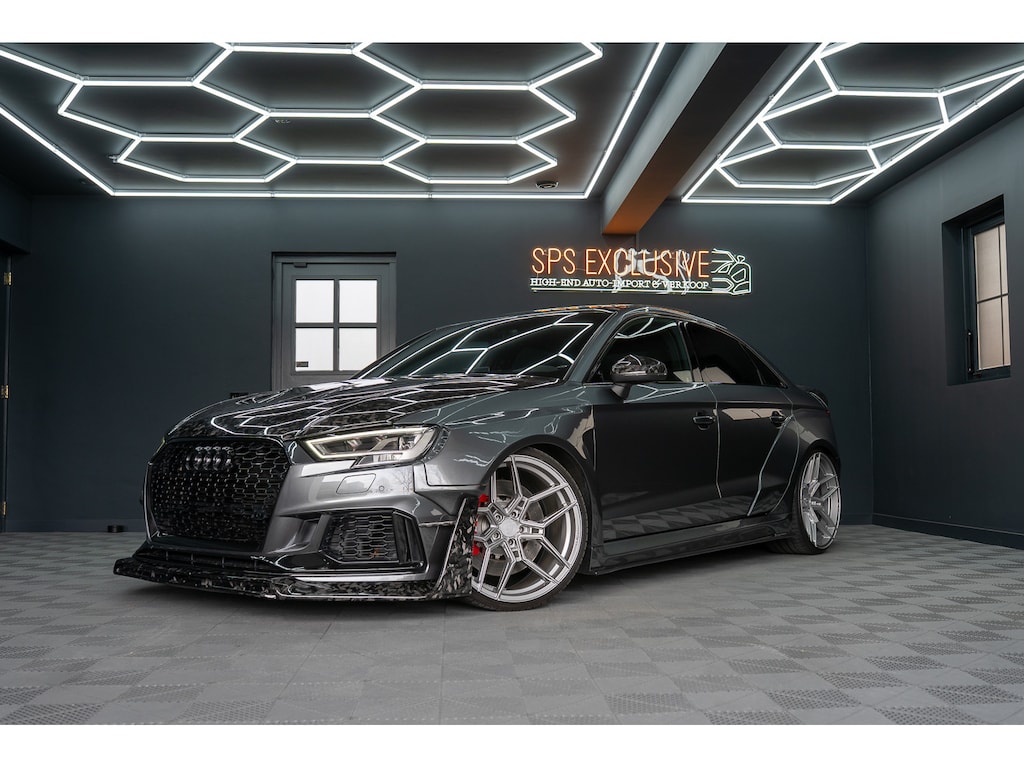 Audi RS3 A3 Limousine 2.5 TFSI quattro Widebody / TTE700 / Full PPF / B&O / Pano / IPE Titanium uitlaat / VC / Custom RS3 VOL Stage 3