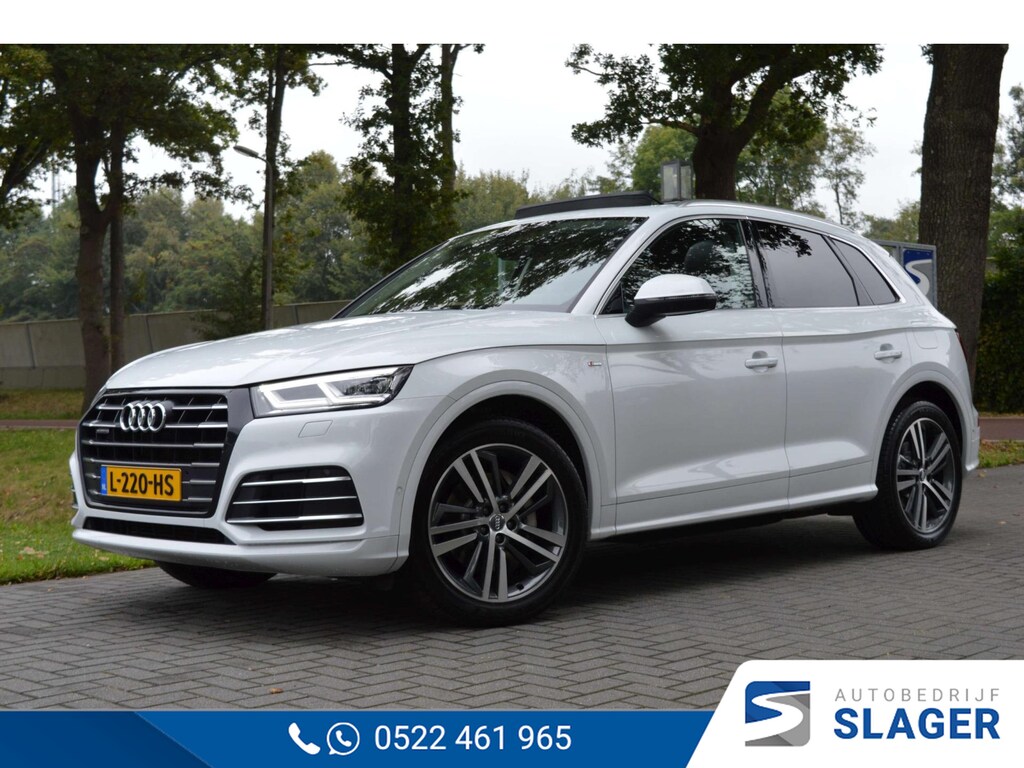 Audi Q5 55 TFSI e quattro Competition - S-Line|Pano|B&O|Trekhaak elek.|Camera|Matrix|Luchtvering