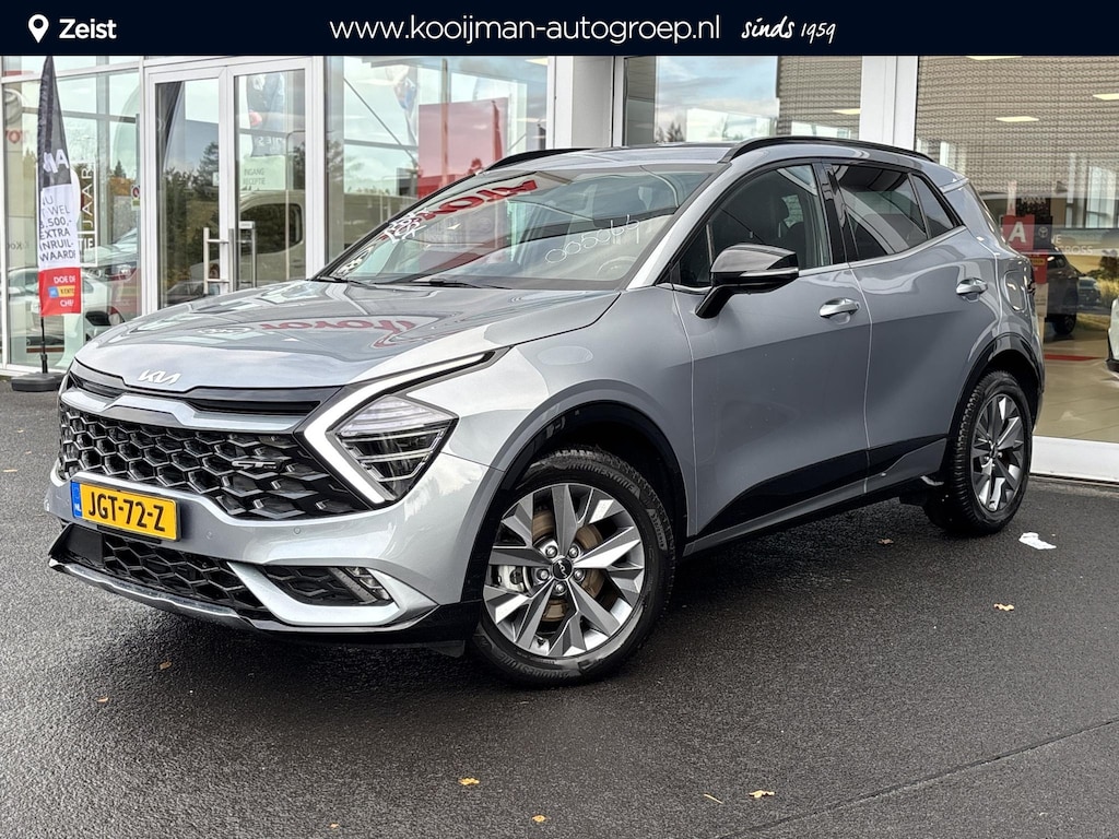 Kia Sportage 1.6 T-GDi Hybrid GT-Line Navigatie | Cruise control Adaptive | Climate contrale | Zwarte hemelbekleding| Achteruitrijcamera | Key Less entry
