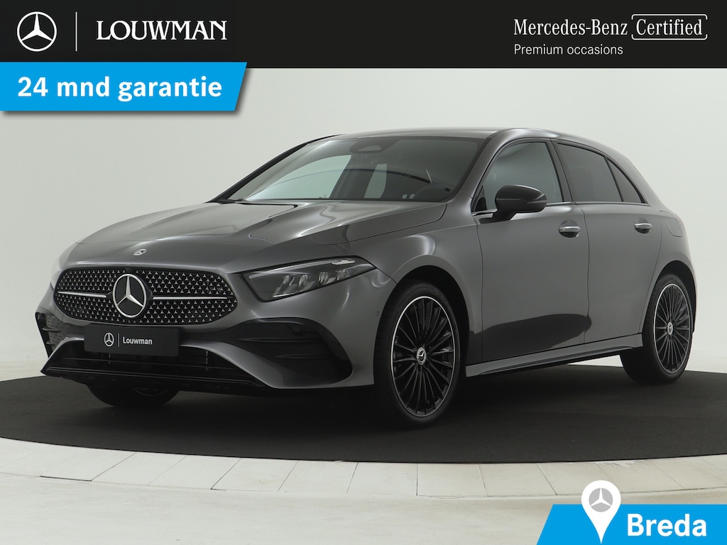 Mercedes-Benz A-klasse 250 e AMG Line | Nightpakket | Premium Pack | Distronic | KEYLESS GO | Dodehoekassistent |