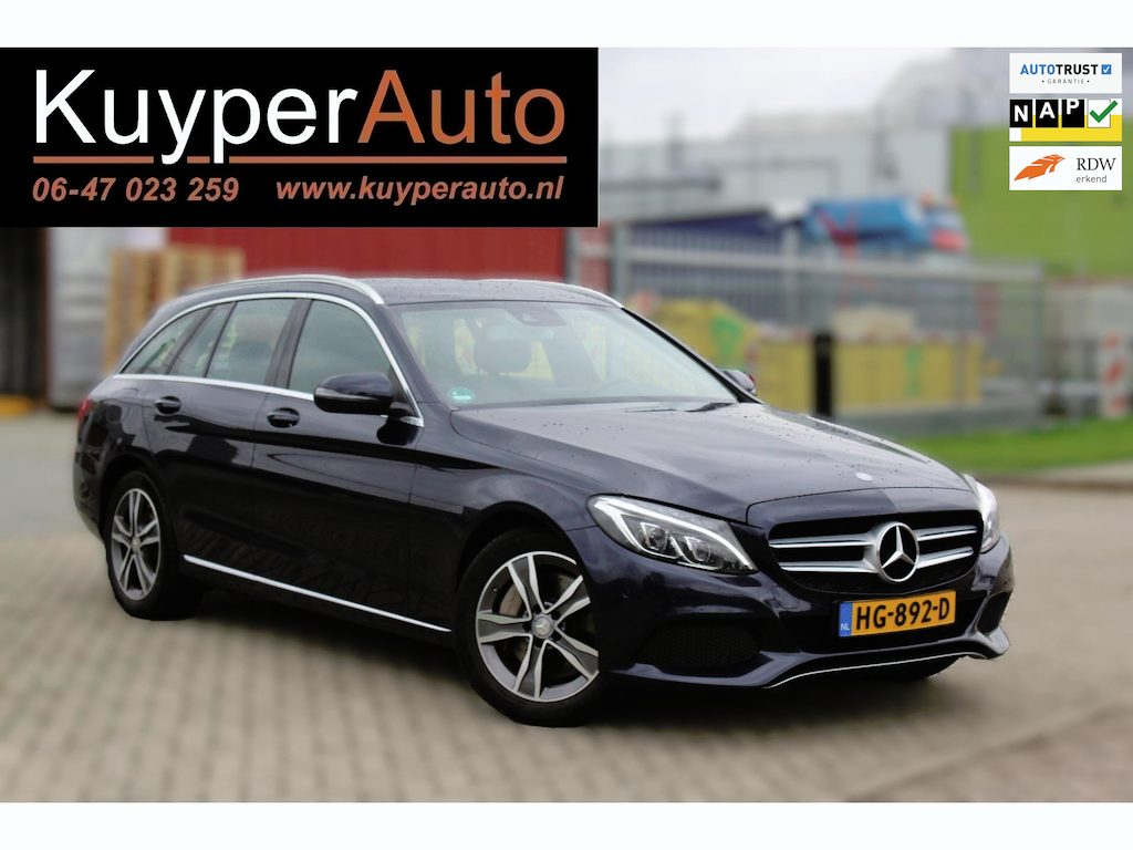 Mercedes-Benz C-klasse Estate 350 e Lease Edition nap ,, hybride 2e eig,, vol opties rijklaar prijs