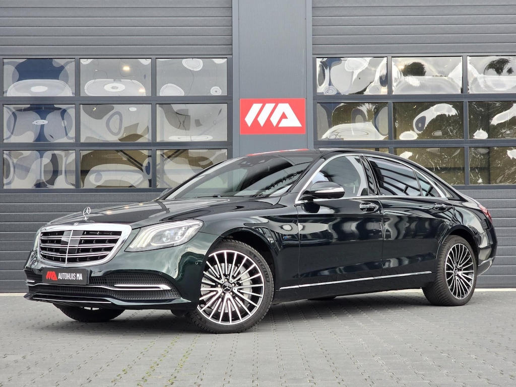 Mercedes-Benz S-klasse 560 e Lang Premium Plus Massage|Stoelventilatie|Burmester|360° Camera|Pano|Luchtvering