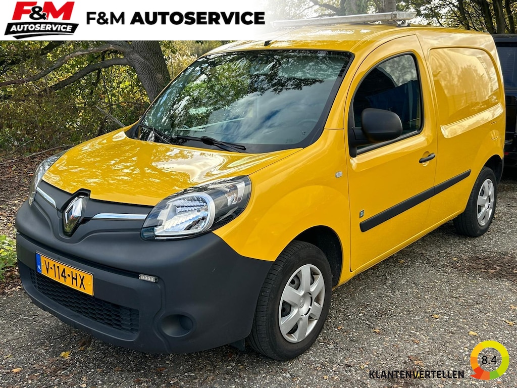 Renault Kangoo Incl koop accu Elektrisch, airco, cruise, radio, pdc achter, ledbalk + flitsers