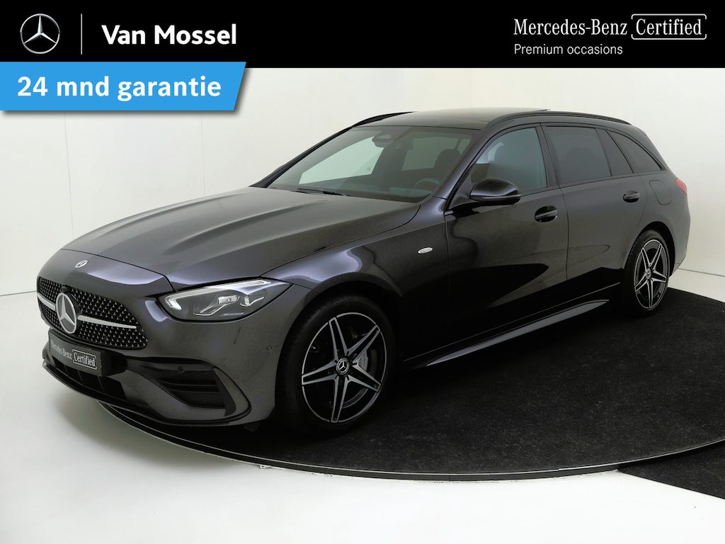 Mercedes-Benz C-klasse Estate 300 e Business Solution AMG /Panoramadak /Nightpakket /Winterpakket /Carplay