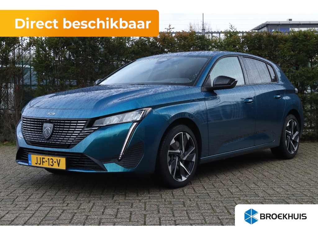 Peugeot 308 1.2 Hybrid 145 e-DCS6 Allure | Adaptieve Cruise | AGR | Stuur+Stoelverwarming | Camera | Keyless | Navi | Carplay