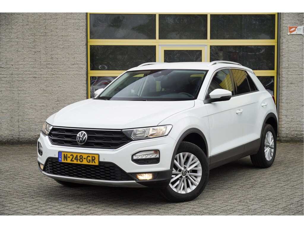 Volkswagen T-Roc 1.0 TSI Style BJ2021 Lmv 16" | Led | Pdc | App-Connect | Navigatie (Niet vrijgeschakeld) | Climate control | Cruise control | Extra getint glas