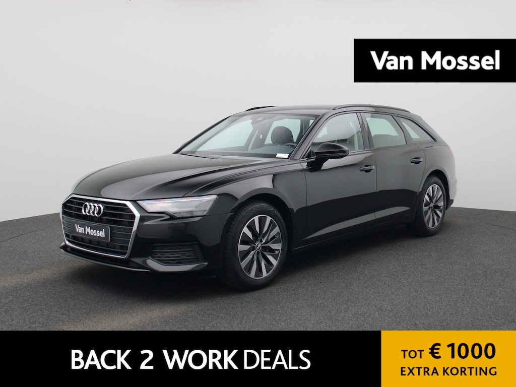 Audi A6 Avant 35 TDI Business edition AUTOMAAT | LEDER | NAVIGATIE | CLIMA | CRUISE | LMV | PDC | STOELVERWARMING | ELEKTRISCHE KOFFERKLEP | 12 MAANDEN BOVAG GARANTIE |