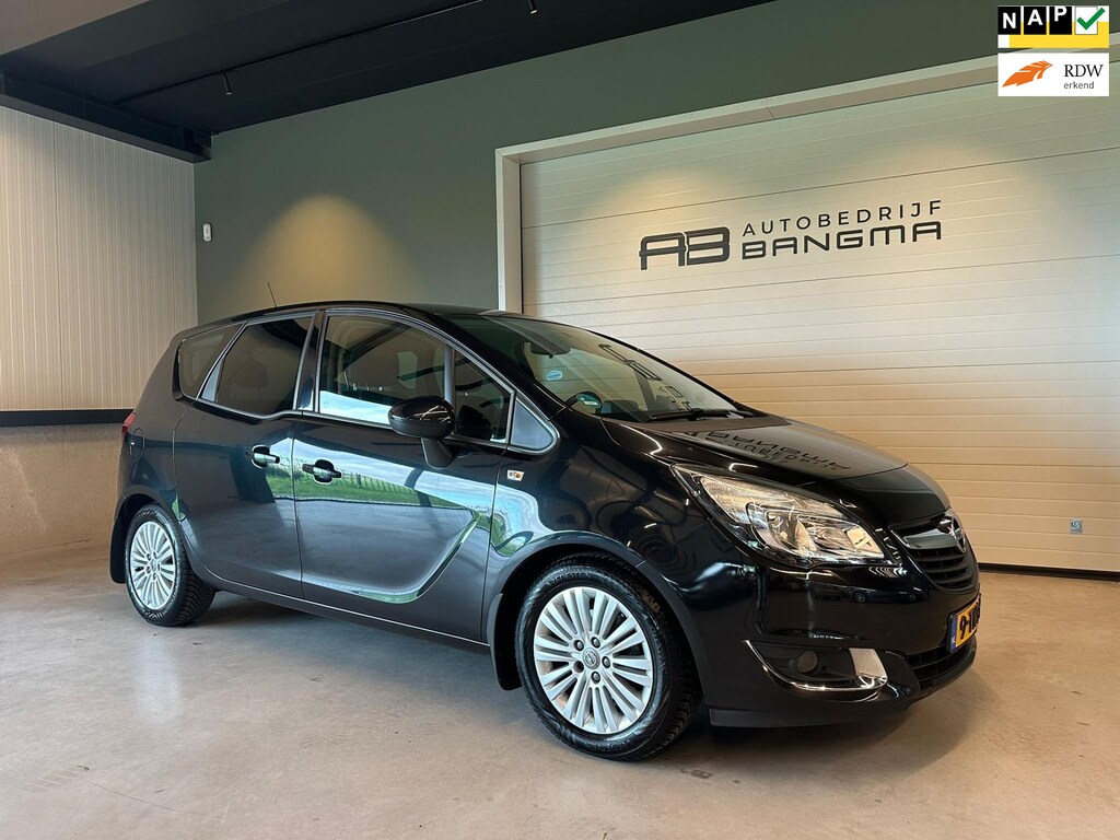 Opel Meriva 1.4 TURBO COSMO-uitv|AIRCO|CRUISECONTROL|NAVIGATIE|BLUETOOTH|ISOFIX|PARKEERSENSOREN|NAP|nweAPK+OH.BEURT BIJ AFLEVERING