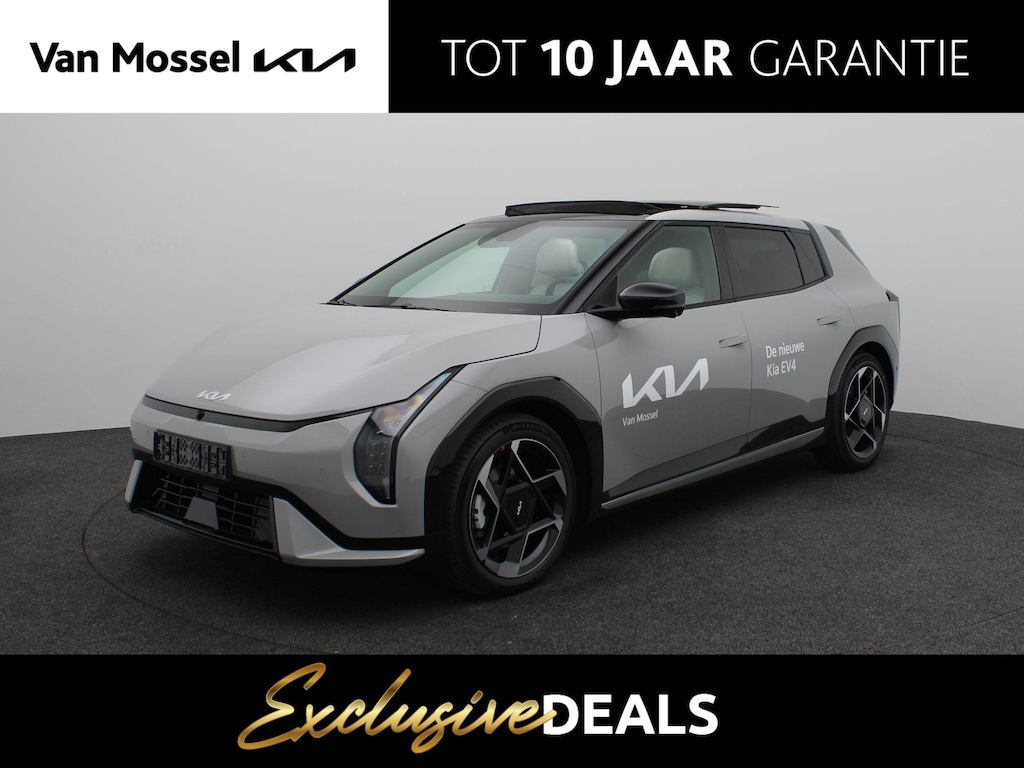 Kia EV4 Hatchback GT-PlusLine 81.4 kWh | Trekhaak | 360 Camera | Leder | Stoel Stuur verwarming | Stoel Ventilatie | Head Up | Open Dak