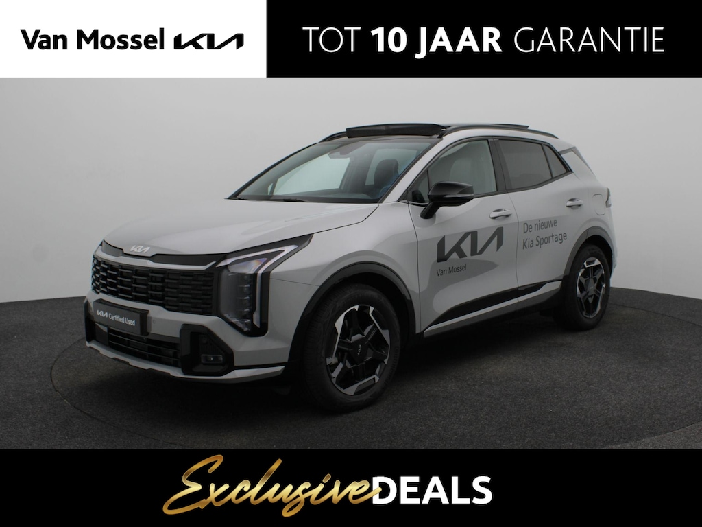 Kia Sportage 1.6 T-GDi Hybrid GT-Line | Trekhaak | Panorama-dak | Elek. Stoelen | Stoel en Stuur Verwarming | Navigatie | Climate Control | | Nieuw model |