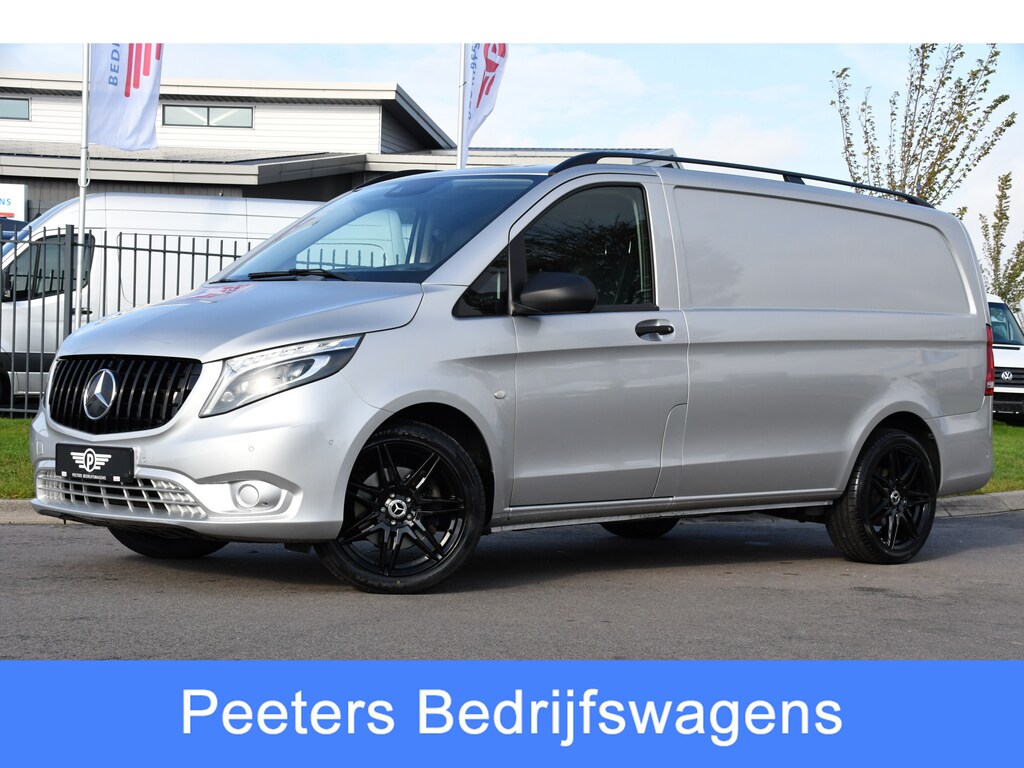 Mercedes-Benz Vito 119 CDI L2 AMG Edition Adaptieve Cruise, Camera, Carplay, LED, Stoelverwarming, Leder, Trekhaak, Multimedia, Uniek!