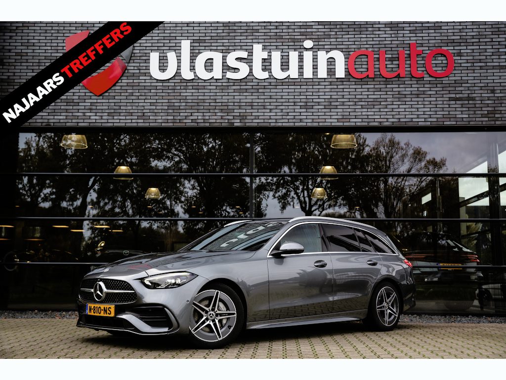 Mercedes-Benz C-klasse Estate 200 Launch Edition AMG Line , Virtual cockpit, Leer, Sfeerverlichting,