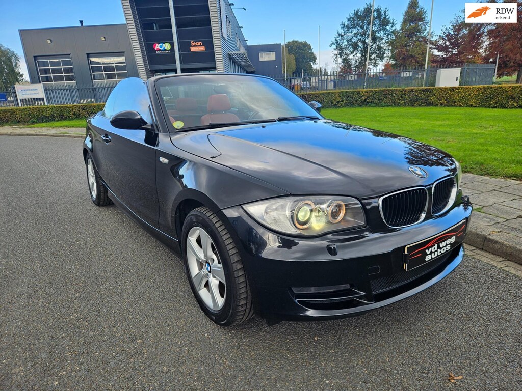 BMW 1-Serie Cabrio 118i High Executive xenon leer