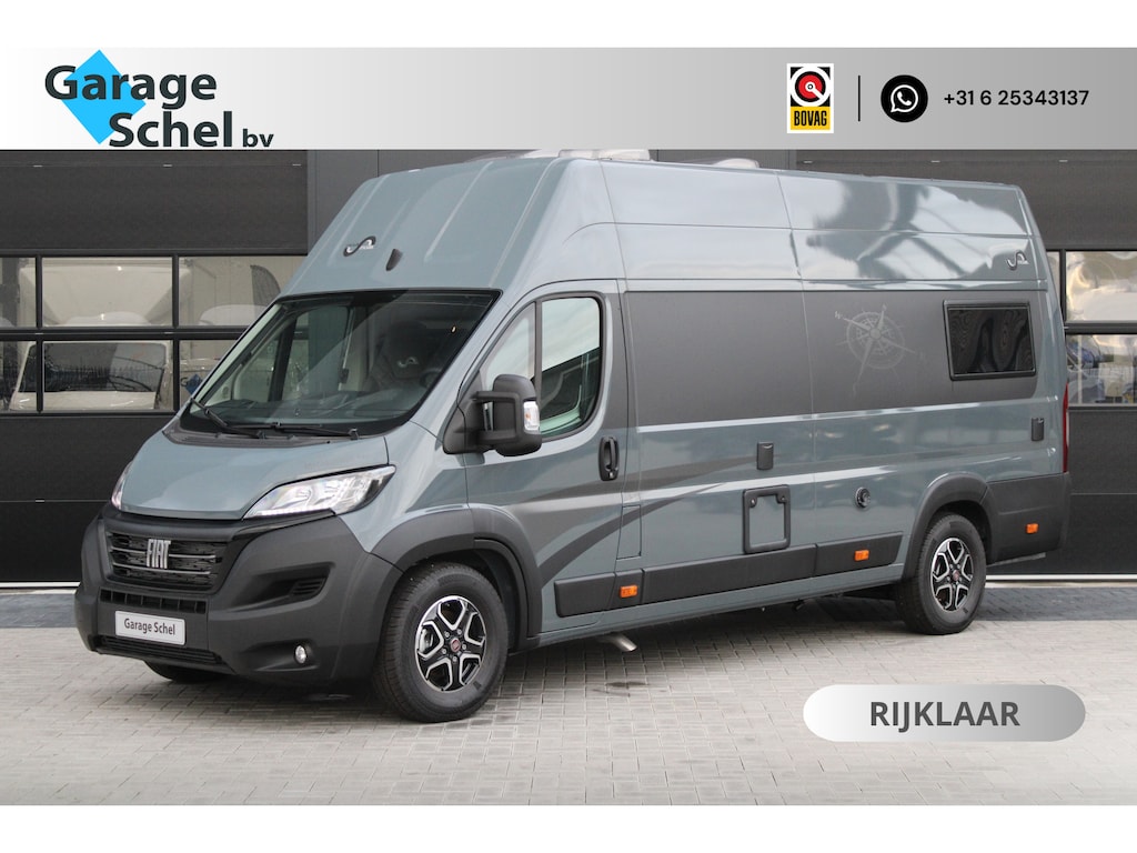 Megamobile Lounge Mega Lounge 640 180pk - Elektrisch bed - Vloerverwarming - Omvormer - Prijs incl. BTW/BPM
