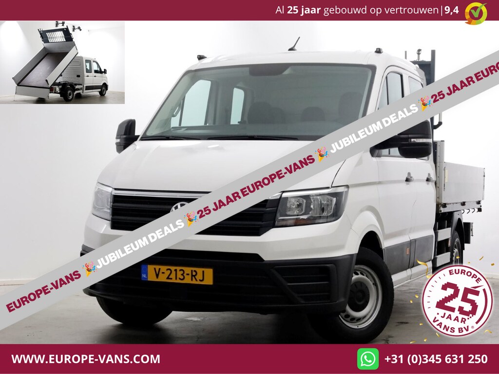 Volkswagen Crafter 35 2.0 TDI E6 L2H1 D.C. Van den Born Kipper 07-2018