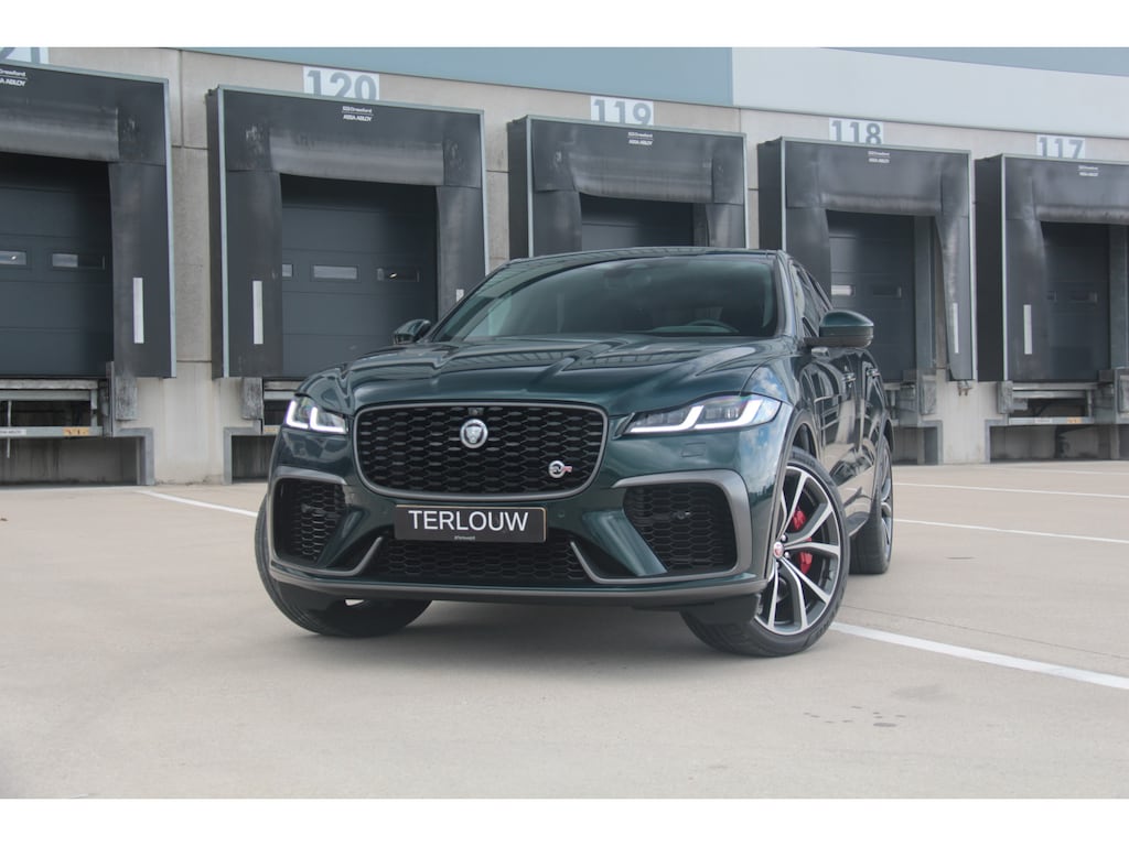 Jaguar F-Pace 5.0 V8 S/C AWD SVR British Racing Green | € 995 per maand*