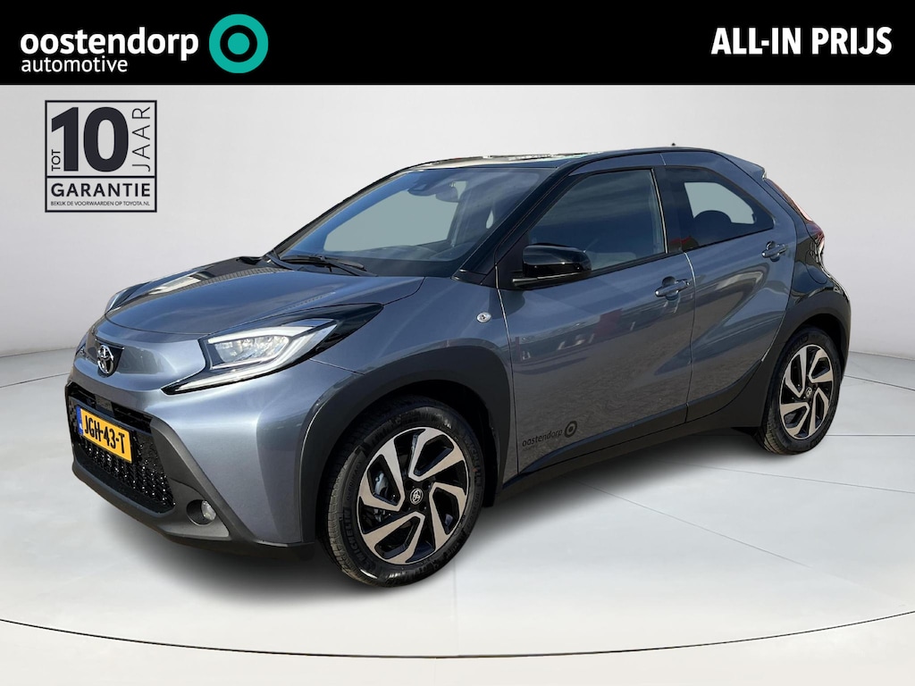 Toyota Aygo X 1.0 VVT-i MT Pulse | Demonstratie auto | Celestite grey met zwart dak |